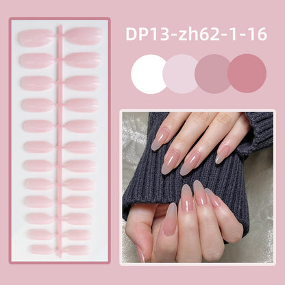 Long Round Glossy Solid Color Nail Patch Fake Nails 24 Pieces null Long Round Glossy Solid Color Nail Patch Fake Nails 24 Pieces Long Round Glossy Solid Color Nail Patch Fake Nails 24 Pieces