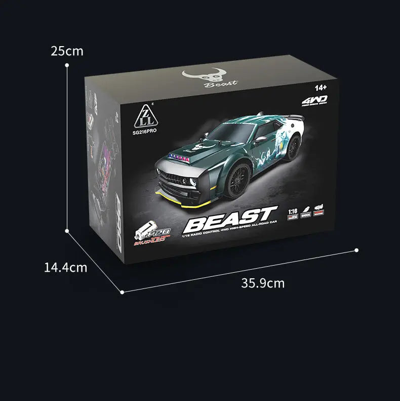 SG216 Brushless Professional RC Remote Control Car Toy null