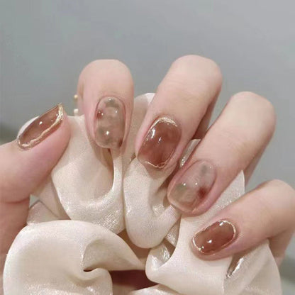 Handmade Camellia Wearing Nail Art Fake Nails Removable null Handmade Camellia Wearing Nail Art Fake Nails Removable Handmade Camellia Wearing Nail Art Fake Nails Removable