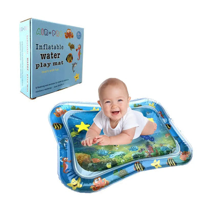 Baby Inflatable Water Mat, Infants Summer Beach Water Mat Patted Pad Water Cushion For Infants Toddlers Summer Activity Play Toys Baby Pillows null