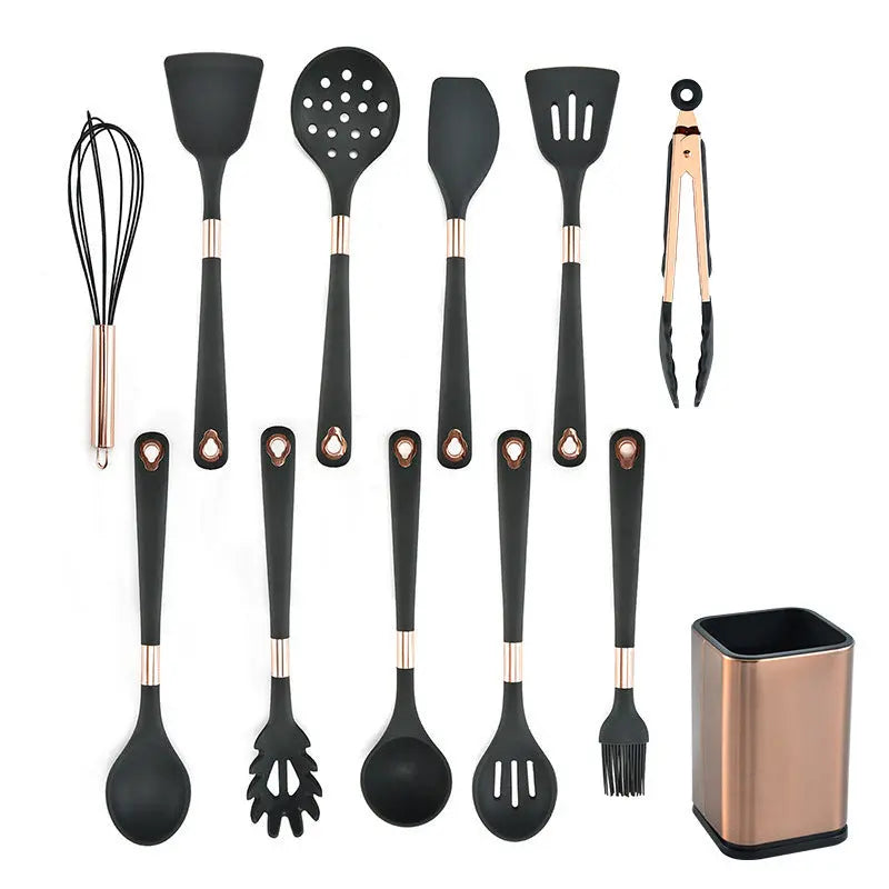 13 Pieces Of Silicone Kitchenware Set null