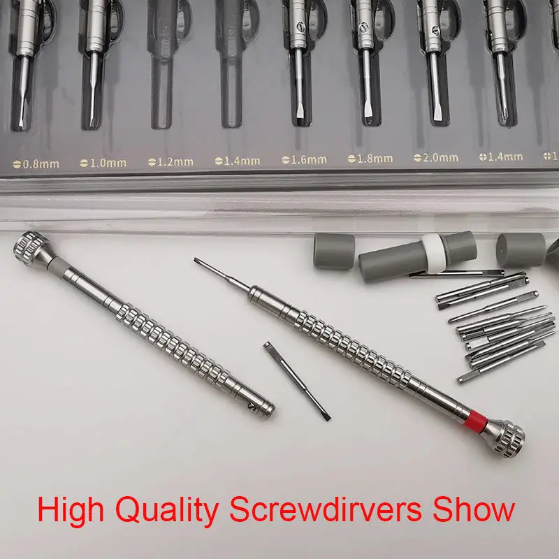 Precision Screwdriver Set For Repairing Watches And Clocks null