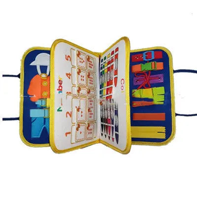 New Busy Book Children's Busy Board Dressing And Buttoning Learning Baby Early Education Preschool Sensory Learning Toy null