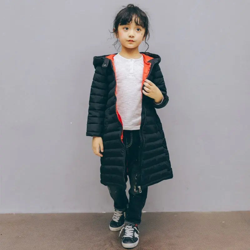 Winter Warm Children Cotton Clothing Mid Length null