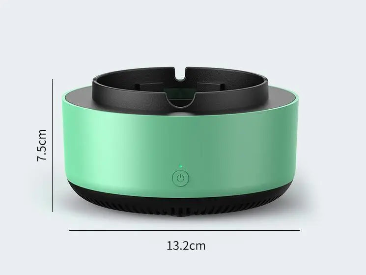 Smoke Removal Air Purification Ashtray Anion Purification Practical Automatic Purifier Ashtray Portable Gadgets For Car Ashtray null