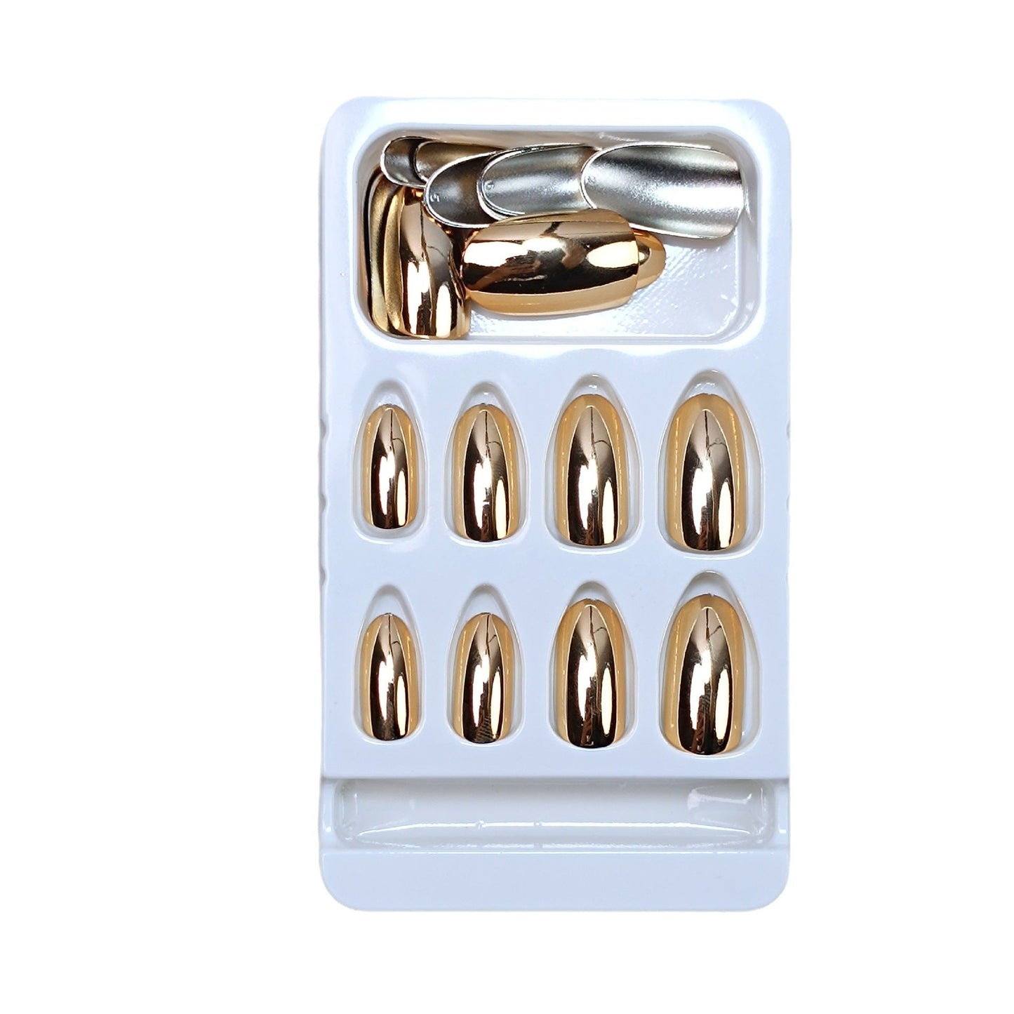 Electroplating Fake Nails Gold Wearable Removable null Electroplating Fake Nails Gold Wearable Removable Electroplating Fake Nails Gold Wearable Removable