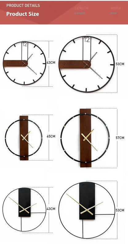 Wall Personality Fashion Wall Clocks Clock null