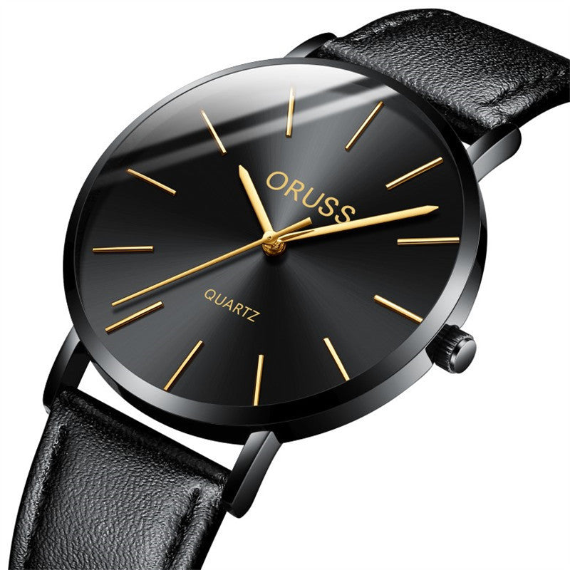 Men's Light Luxury Ultra-thin Belt Watch null Men's Light Luxury Ultra-thin Belt Watch