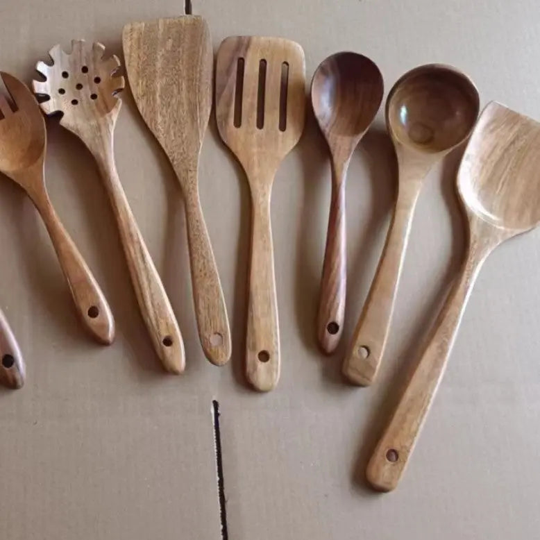 Wooden Spatula Cookware Kitchenware Set null