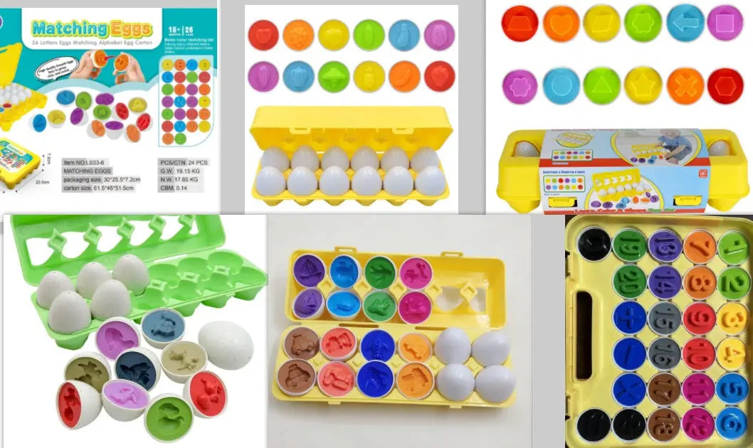 Baby Learning Educational Toy Smart Egg Toy Games Shape Matching Sorters Toys Montessori Eggs Toys For Kids Children null