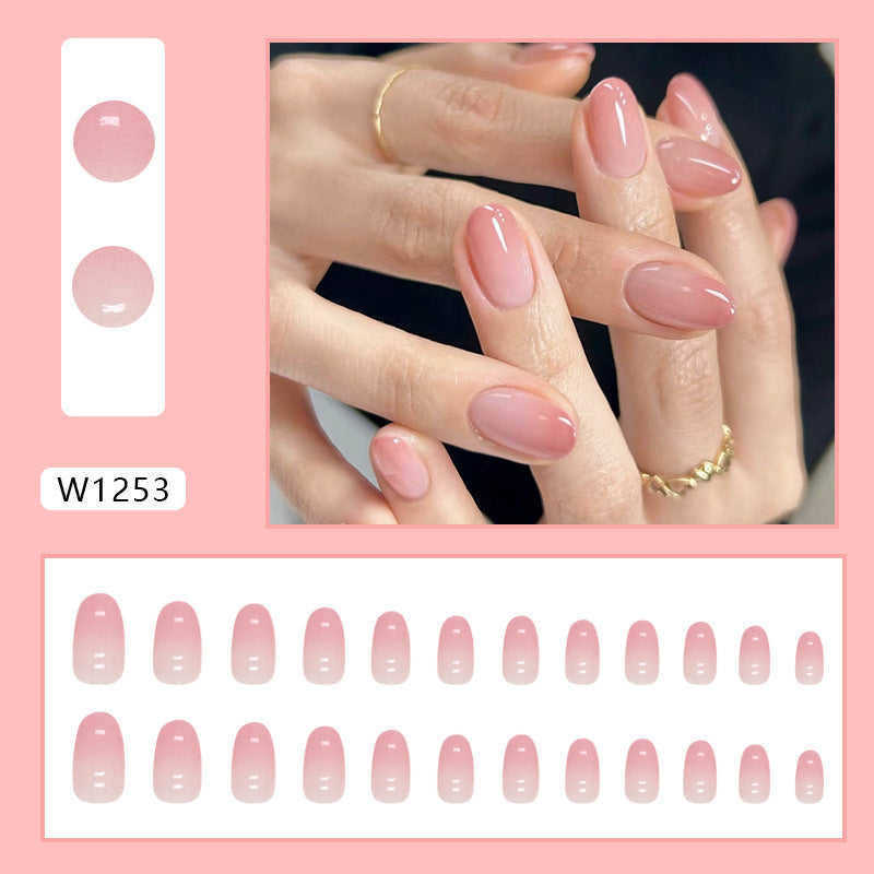 Gradient Girl Pure Desire Oval Fake Nails null Gradient Girl Pure Desire Oval Fake Nails Gradient Girl Pure Desire Oval Fake Nails