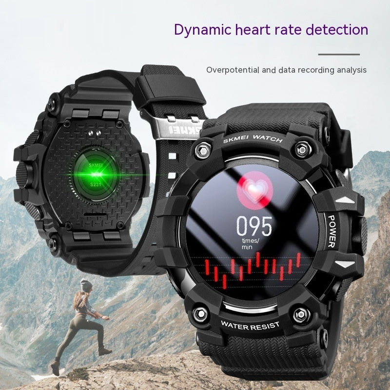 Intelligent Waterproof Student Double Luminous Men's Water-proof Watch null Intelligent Waterproof Student Double Luminous Men's Water-proof Watch