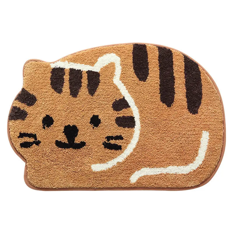 Cartoon Non-slip Floor Mats, Pet Carpets, Cat Mats, Sleeping Cat Cage Mats, Warm Cat Supplies null