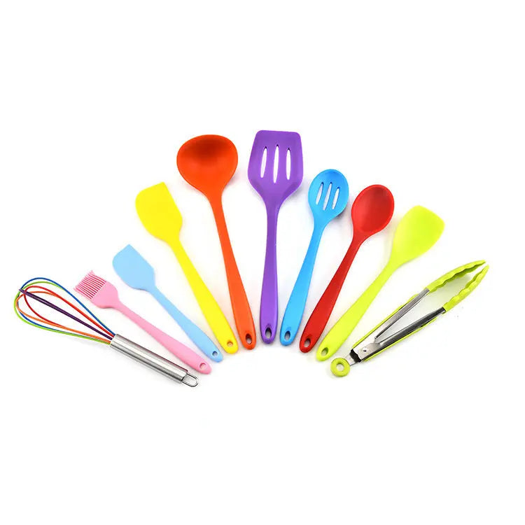 Silicone Kitchenware Set Baking 10 Piece Set null