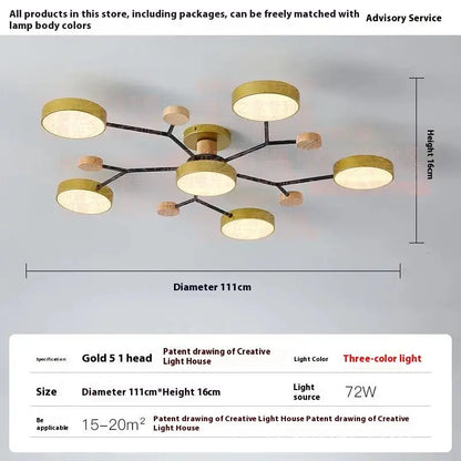 Living Room Ceiling Lamp Modern Minimalist Creative Lamps null