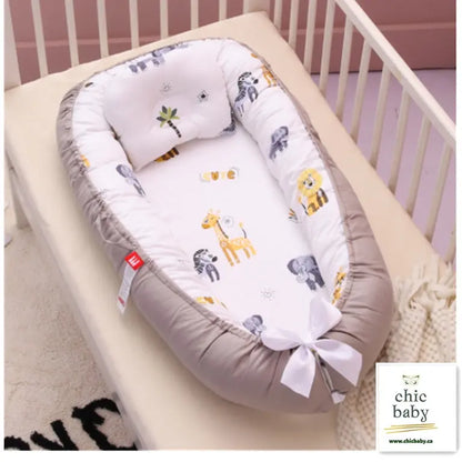 Baby Removable And Washable Bed Crib Portable Crib Travel Bed For Children Infant Kids Cotton Cradle null