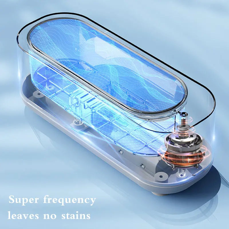 Ultrasonic Cleaning Machine High Frequency Vibration Wash Cleaner Washing Jewelry Glasses Watch Ring Dentures Cleaner null