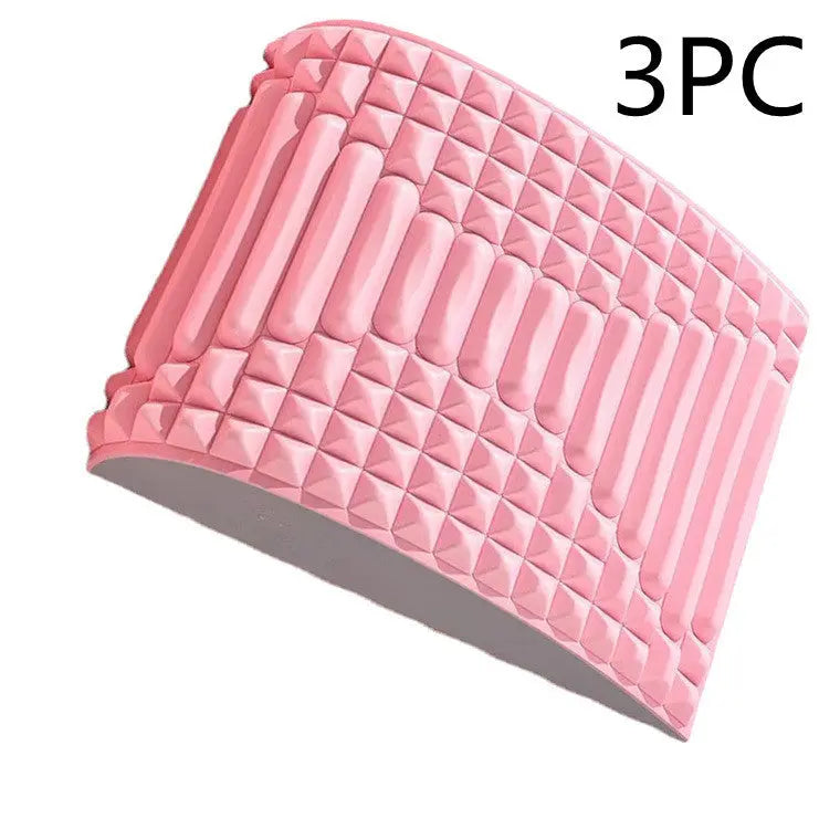 Back Stretcher Pillow Neck Lumbar Support Massager For Neck Waist Back Sciatica Herniated Disc Pain Relief Massage Relaxation null