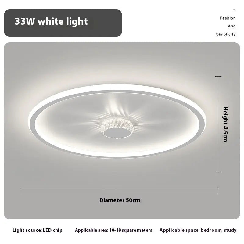 Bedroom Ceiling Lamp Simple Modern Ed Creative Lamps null