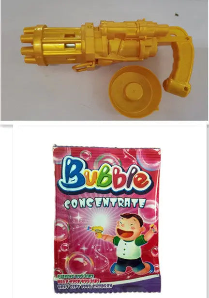 Kids Toy Bath Toys Bubble Gum Machine Toys For Kids Plastic Machine Gun Toy null