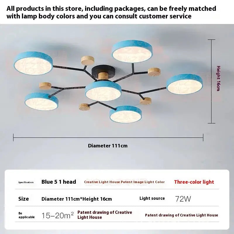 Living Room Ceiling Lamp Modern Minimalist Creative Lamps null