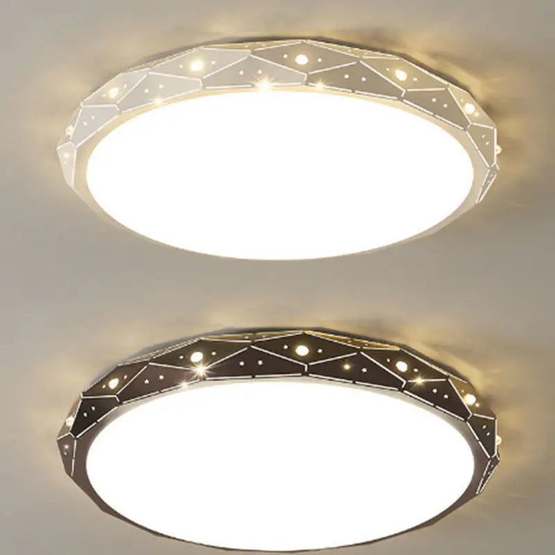 Light Luxury Room LED Round Ceiling Lamps null