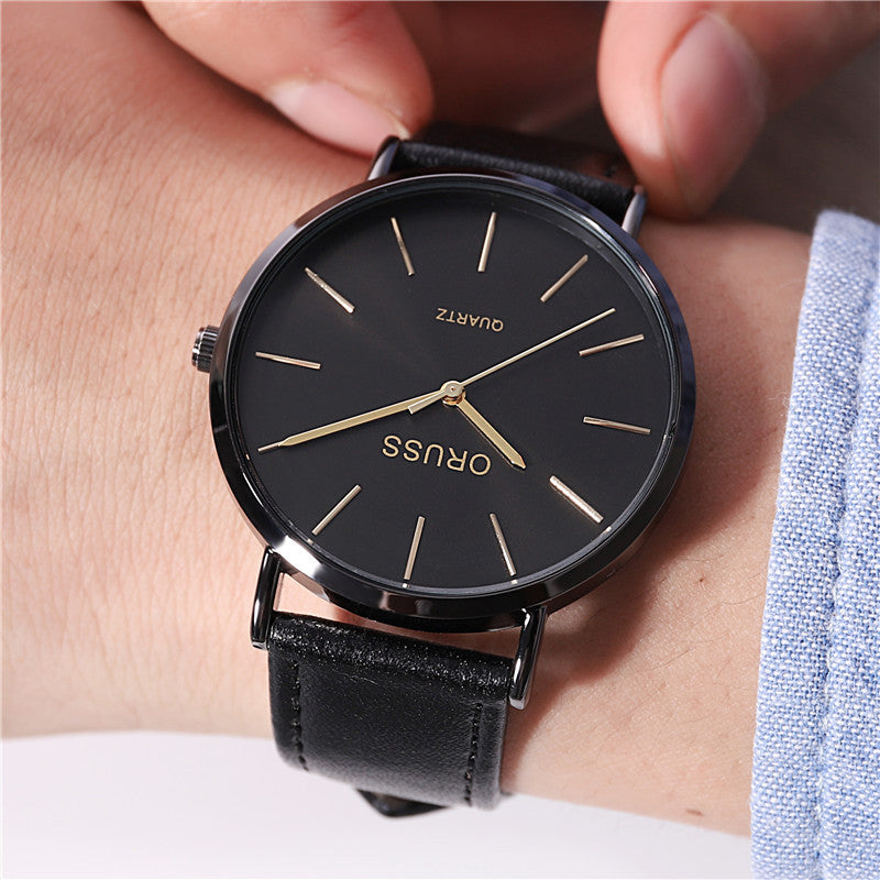 Men's Light Luxury Ultra-thin Belt Watch null Men's Light Luxury Ultra-thin Belt Watch