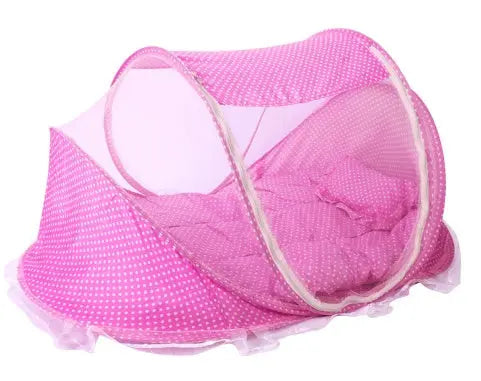 Foldable  Baby Bed Net With Pillow Net 2pieces Set null