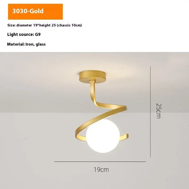 Corridor Aisle Simple Modern Ceiling Lamp Creative Lamps null