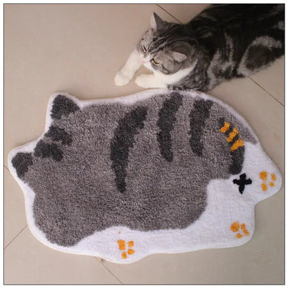 Cartoon Non-slip Floor Mats, Pet Carpets, Cat Mats, Sleeping Cat Cage Mats, Warm Cat Supplies null