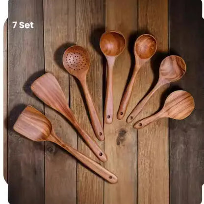 Wooden Spatula Cookware Kitchenware Set null