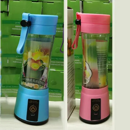 Portable Blender With USB Rechargeable Mini Kitchen Fruit Juice Mixer Home Simple Portable Electric Mini Juicer null