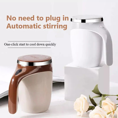 Rechargeable Model Automatic Stirring Cup Coffee Cup High Value Electric Stirring Cup Lazy Milkshake Rotating Magnetic Water Cup null