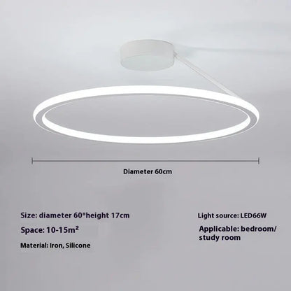 Simple Modern Led Ceiling Light Room Round Lighting null