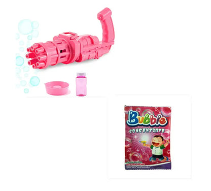 Kids Toy Bath Toys Bubble Gum Machine Toys For Kids Plastic Machine Gun Toy null