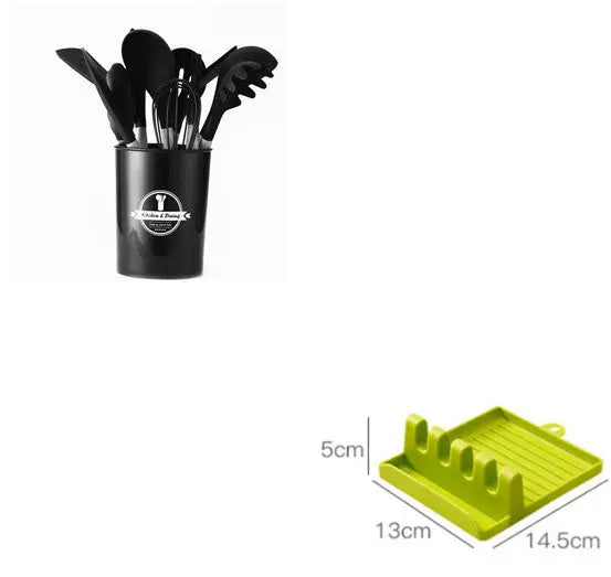 Silicone kitchenware set null