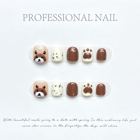 Wear Nail Tip Girls Fake Nails Nail Stickers Little Brown Bear Girls Nails null Wear Nail Tip Girls Fake Nails Nail Stickers Little Brown Bear Girls Nails Wear Nail Tip Girls Fake Nails Nail Stickers Little Brown Bear Girls Nails