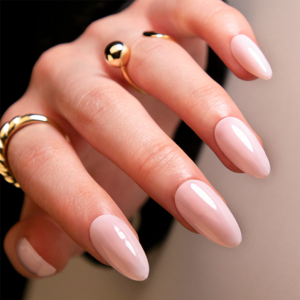 Pure Color Manicure Fake Nails Almond Glossy Wearable null Pure Color Manicure Fake Nails Almond Glossy Wearable Pure Color Manicure Fake Nails Almond Glossy Wearable