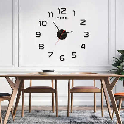 Acrylic Digital Decorative Wall Stickers Clocks null