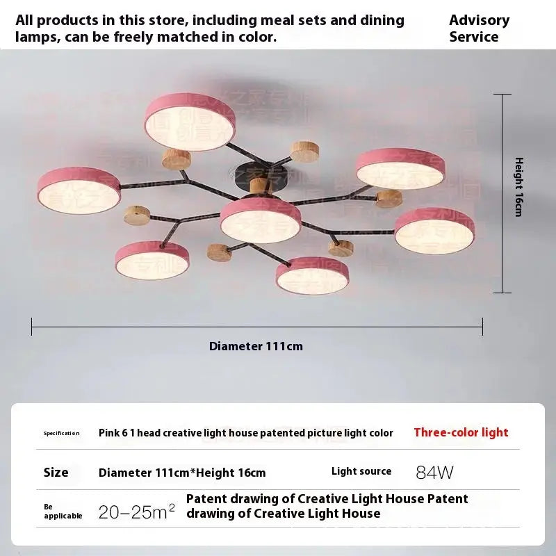 Living Room Ceiling Lamp Modern Minimalist Creative Lamps null