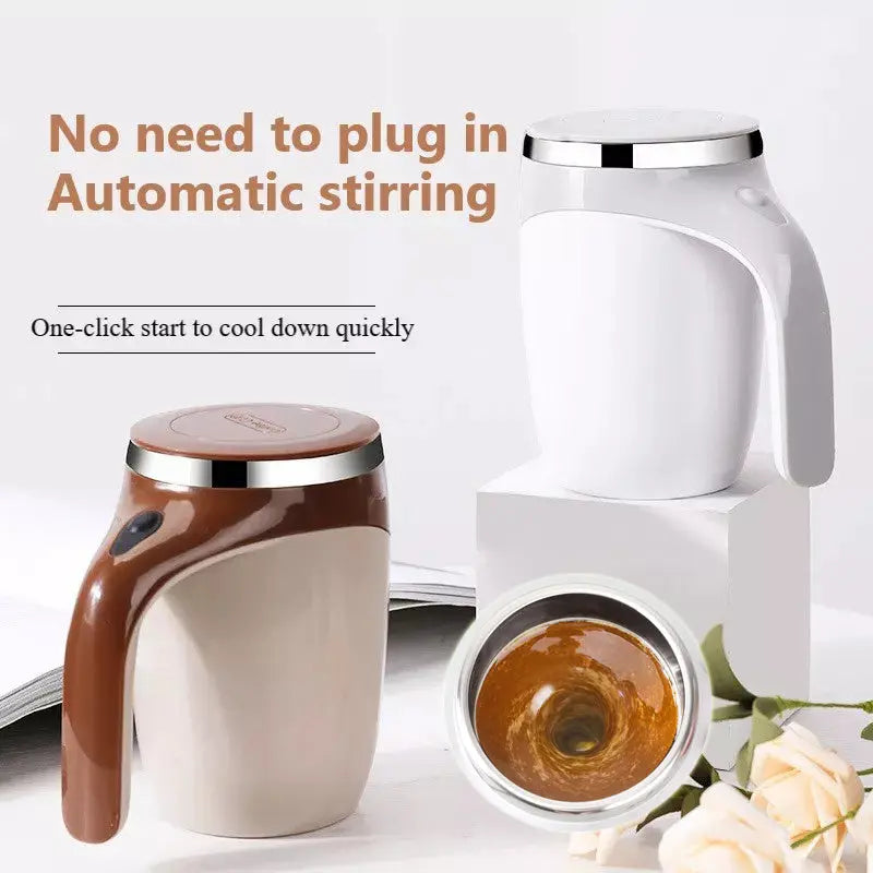 Rechargeable Model Automatic Stirring Cup Coffee Cup High Value Electric Stirring Cup Lazy Milkshake Rotating Magnetic Water Cup null