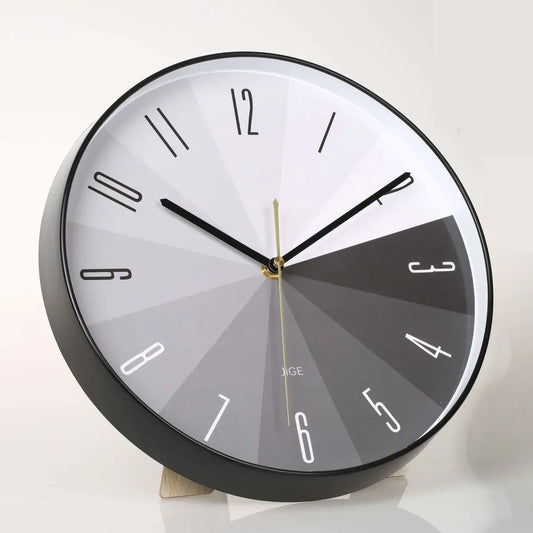 Living Room Modern Minimalist Clocks Atmosphere Household Mute Free Punch null