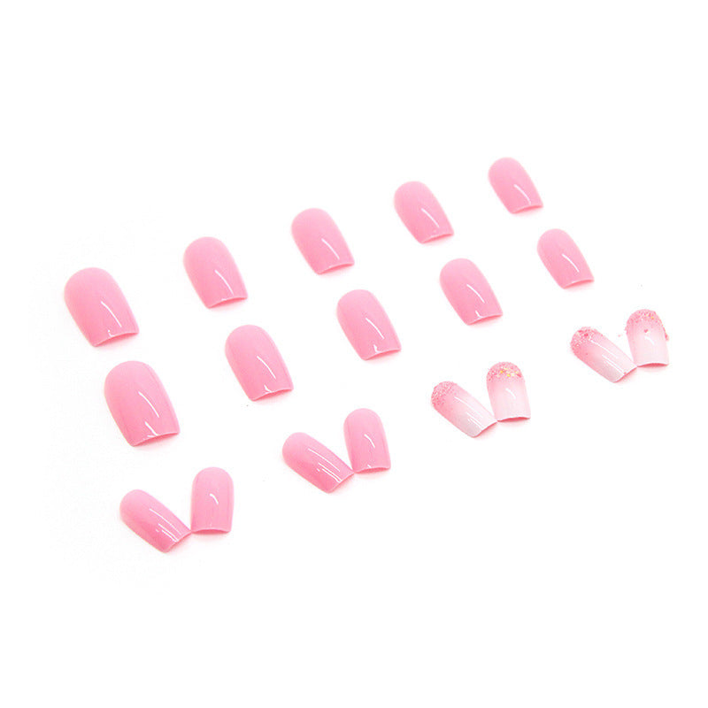 Mid-length Square Fake Nails Shiny Fragments null Mid-length Square Fake Nails Shiny Fragments Mid-length Square Fake Nails Shiny Fragments