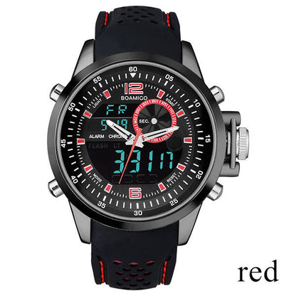 Men's Dual Display Electronic Quartz Watch null Men's Dual Display Electronic Quartz Watch