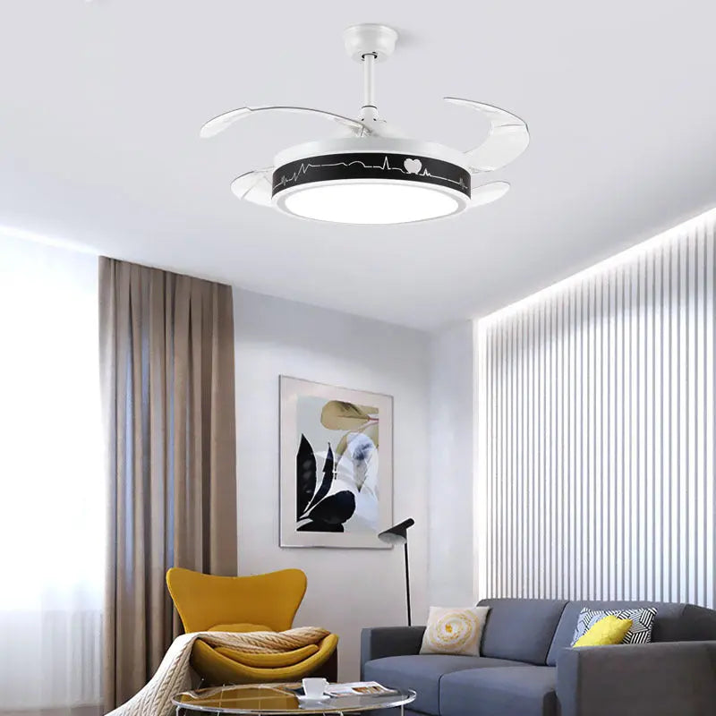 Simple One Restaurant Household Ceiling Fan Lighting Ceiling null