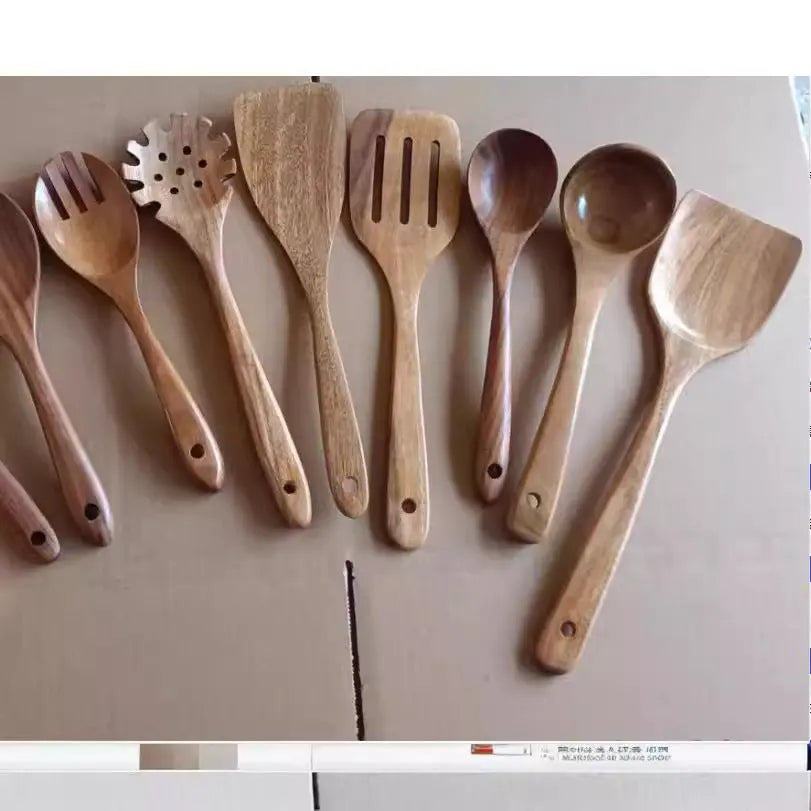 Wooden Spatula Cookware Kitchenware Set null