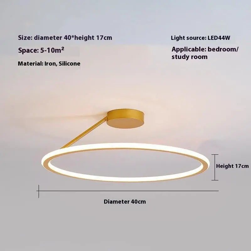 Simple Modern Led Ceiling Light Room Round Lighting null