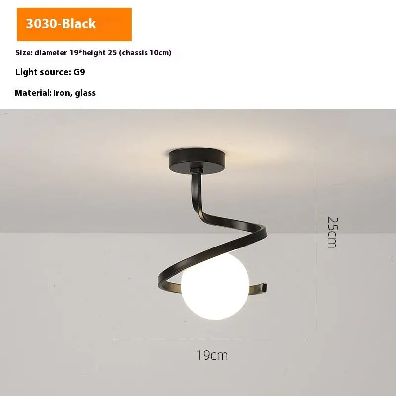 Corridor Aisle Simple Modern Ceiling Lamp Creative Lamps null