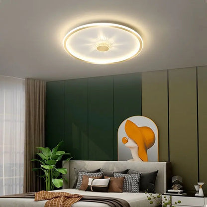 Bedroom Ceiling Lamp Simple Modern Ed Creative Lamps null